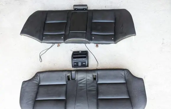 BMW 5 F10 F11 Rear seat 7237173 9163292 9163293