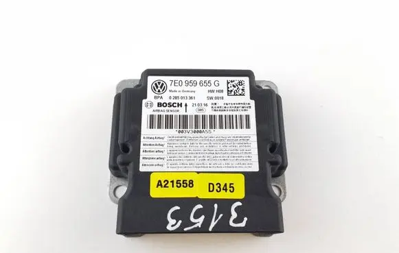 Volkswagen Transporter - Caravelle T6 Airbag control unit/module 7E0959655G 7E0959655 0285013361
