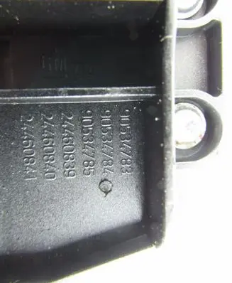 Opel Corsa C Tailgate/trunk/boot lock/catch/latch 90534783
