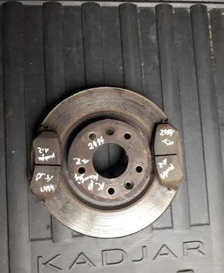 Front brake disc