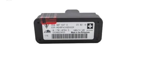 Porsche Macan (95B) ESP acceleration yaw rate sensor 95B907637E DS38B23M33 10170107643