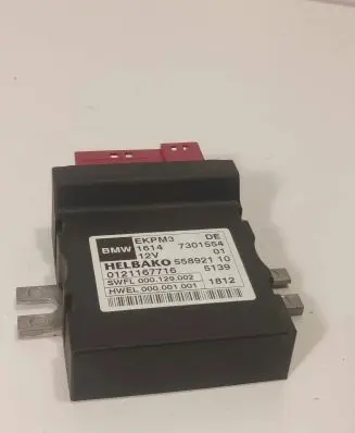 BMW 5 F10 F11 Other control units/modules 7301554 55892110 0121167716