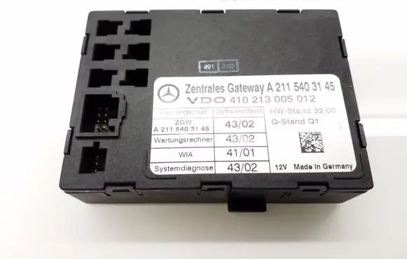 Mercedes-Benz E W211 Gateway control module A2115403145