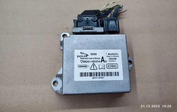 Jaguar XF X250 Airbag control unit/module 9X2314D374AD