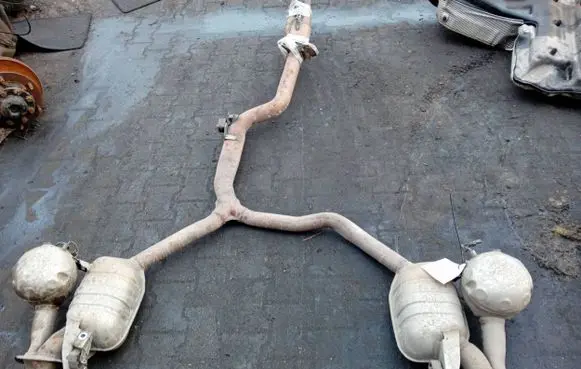 Audi A6 S6 C7 4G Muffler/silencer 