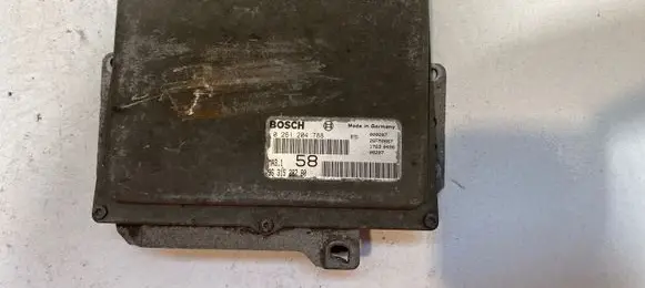 Peugeot 206 Engine control unit/module 9631528780 0261204788