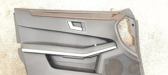 Mercedes-Benz E W212 Front door card panel trim A2127270348 A2127200722