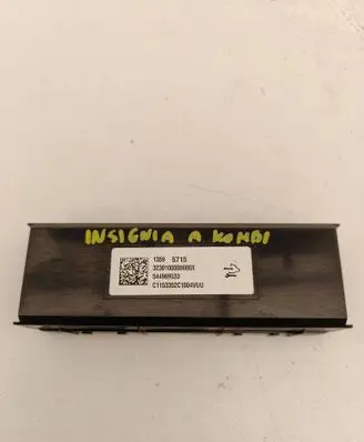 Opel Insignia A Air conditioning/heating control unit 13595715