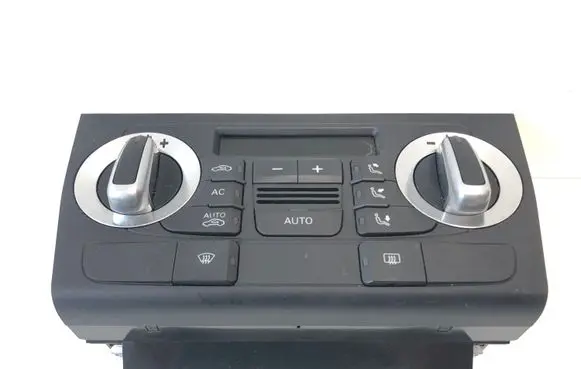 Audi A3 S3 A3 Sportback 8P Climate control unit 8P0820043BK A2C53346854