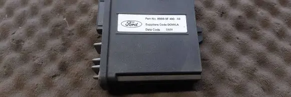 Ford Sierra Engine control unit/module 89BB9F480AB