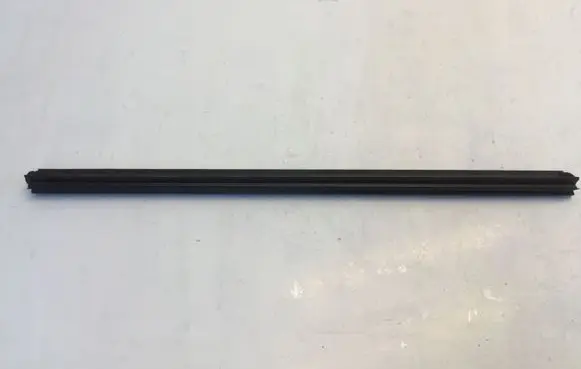 Rear door glass trim molding