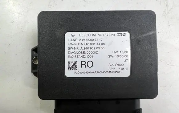 Citroen C4 Cactus Airbag control unit/module