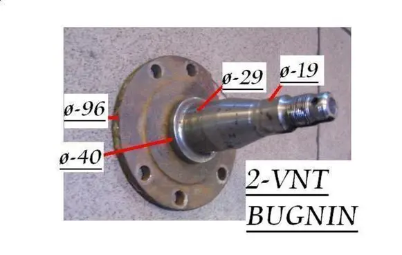 Audi 80 90 S2 B4 Stub axle 431AH00