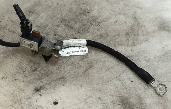 Opel Corsa F Negative earth cable (battery) 9837806180 6PK01054455 9837611380