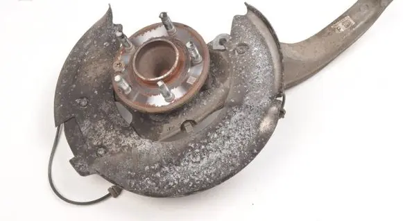 Jaguar XE Front wheel hub spindle knuckle GX733K185CA