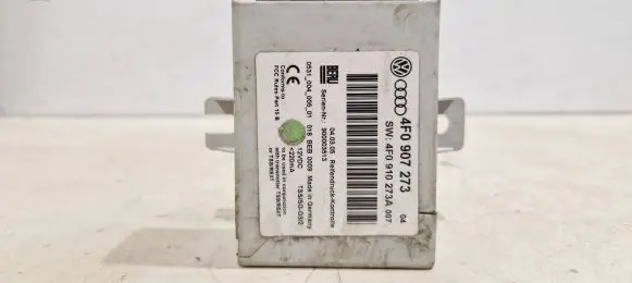 Audi A6 S6 C6 4F Tire pressure control unit 4f0907273