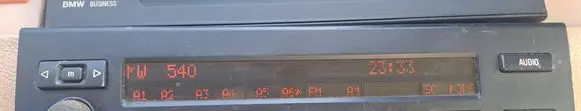 BMW X5 E53 Radio/CD/DVD/GPS head unit 65828360737