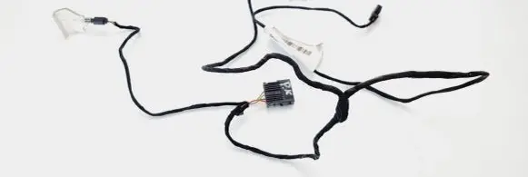 Audi A6 S6 C5 4B Front door wiring loom 4B0971035F
