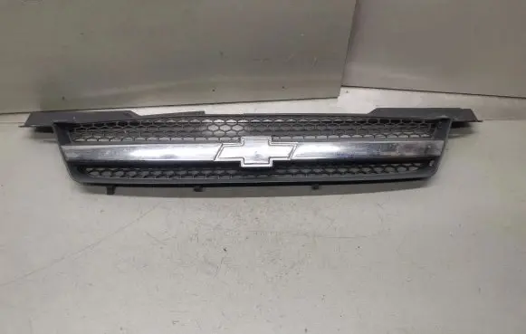 Chevrolet Kalos Front bumper upper radiator grill 96618859