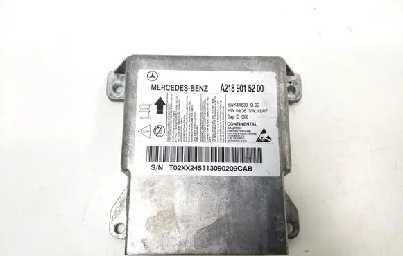 Mercedes-Benz CLS C218 X218 Airbag control unit/module A2189015200