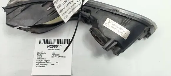 Porsche 911 997 Front fog light 99763108101