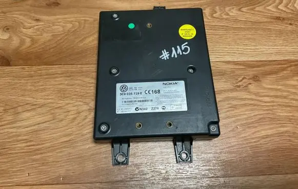 Volkswagen PASSAT B6 Phone control unit/module 3C0035729E 001040E8E2C5 N342Z276