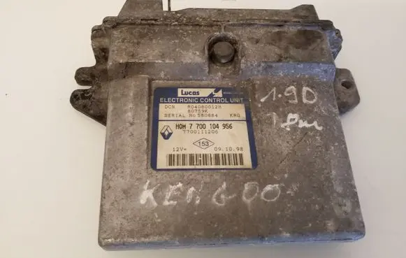 Renault Kangoo I Engine control unit/module 7700104956 7700111206