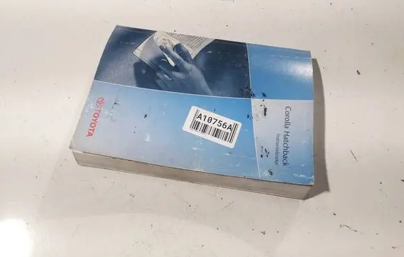 Toyota Corolla E120 E130 Owners service history hand book 