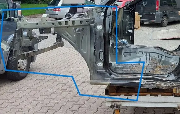 Ford Ranger IV Front side member
