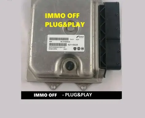 Fiat Ducato Engine control unit/module 52115025 BC0122040E