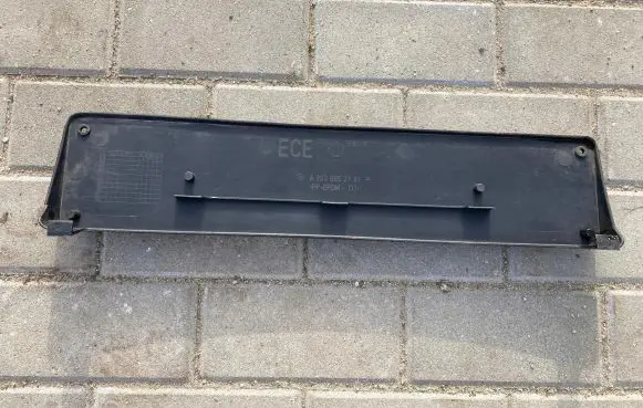 Mercedes-Benz C W203 Number Plate Surrounds Holder Frame A2038852981