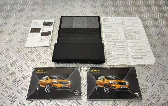 Opel Mokka X Owners service history hand book 