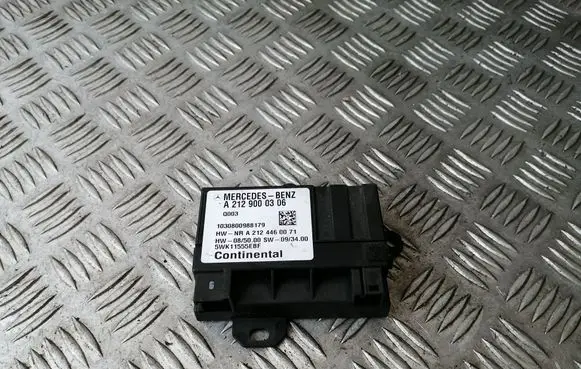 Mercedes-Benz C W204 Fuel injection pump control unit/module A2129000306 5WK11555BF