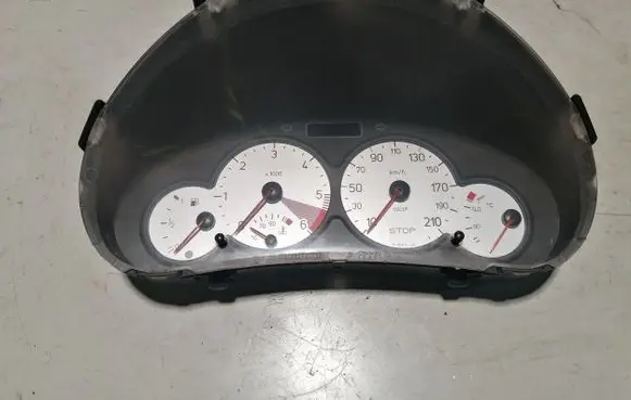 Peugeot 206 Speedometer (instrument cluster) 9648837280