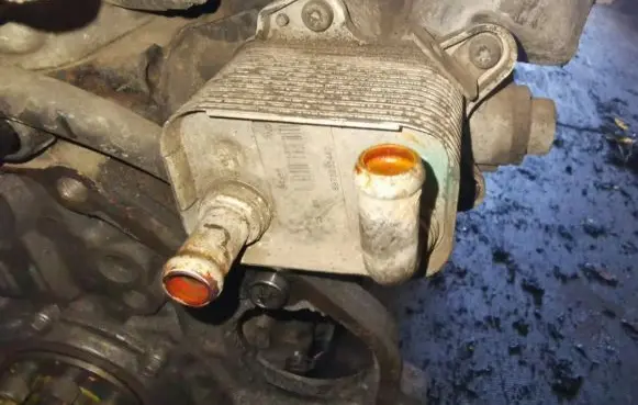 Opel Meriva A Engine oil radiator 8973235440