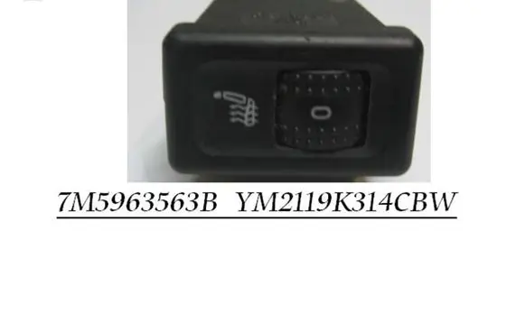 Volkswagen Sharan Seat heating switch 7M5963563B YM2119K314CBW