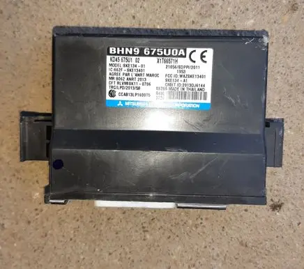 Mazda 3 III Keyless (KESSY) go control unit/module BHN9675U0A