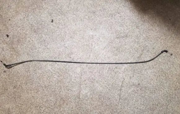 BMW 7 E65 E66 Engine bonnet/hood lock release cable 8240609