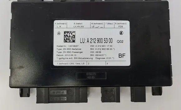Mercedes-Benz C W204 Seat control module A2129005300