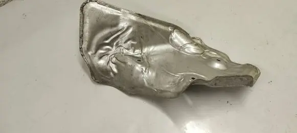 Heat shield in engine bay