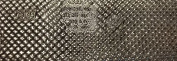 Audi A8 S8 D4 4H Heat shield in engine bay G0N7183LS