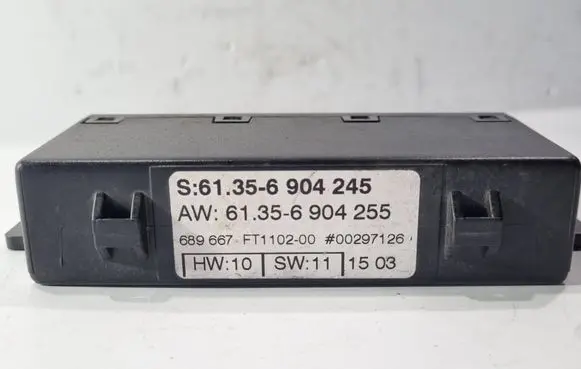 BMW 5 E39 Door control unit/module 61356904245 F1110200 F00297126