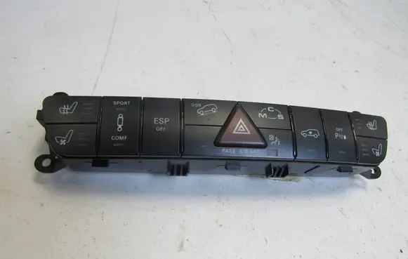 Mercedes-Benz ML W164 Seat heating switch A1648700358-MERC A1648700358