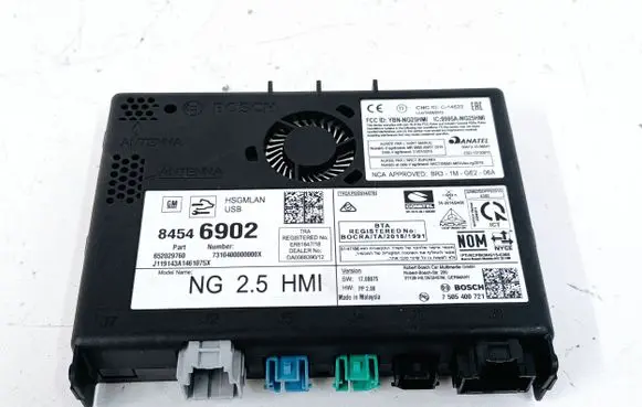 Buick Encore I GPS navigation control unit/module 84546902 7505400721