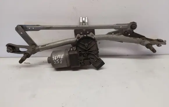 Front wiper linkage