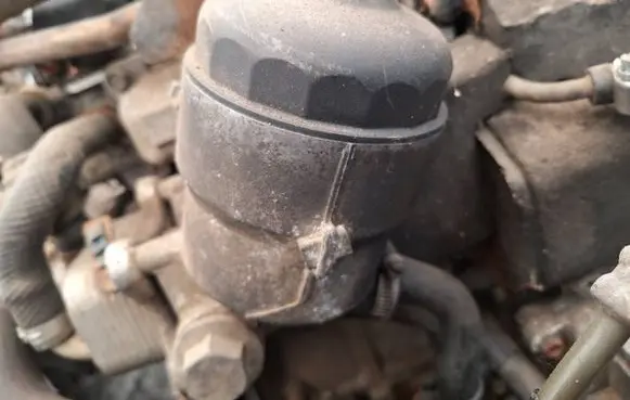 Opel Astra G Oil filter cover 