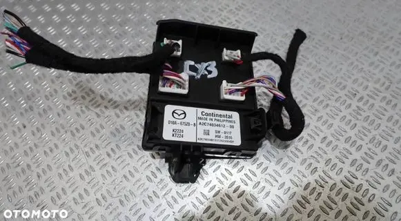 Mazda CX-3 Central body control module D10A675Z0B SW0117 A2C74034612