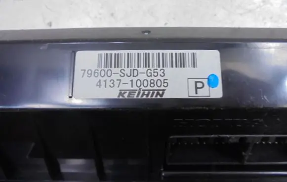 Honda FR-V Air conditioning/heating control unit 79600-SJD-G53