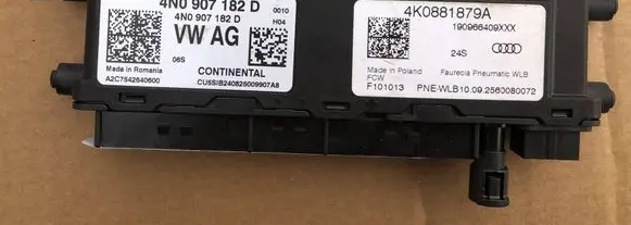 Audi A8 S8 D5 Seat control module 4N0907182D 4K0881879A