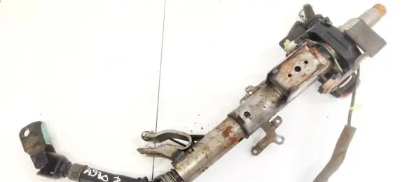 Steering wheel axle